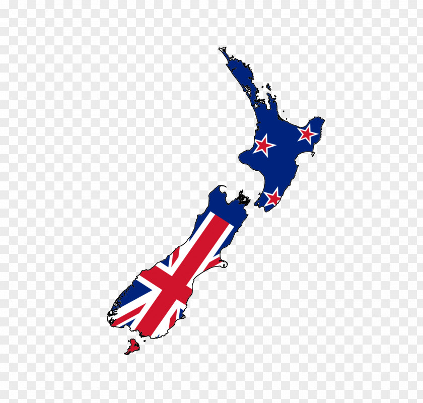 Map New Zealand Vector PNG