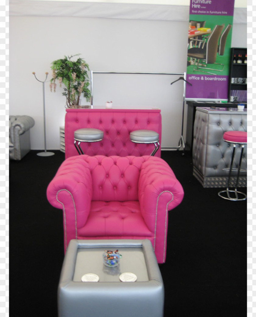 Pink Sofa Chair M PNG
