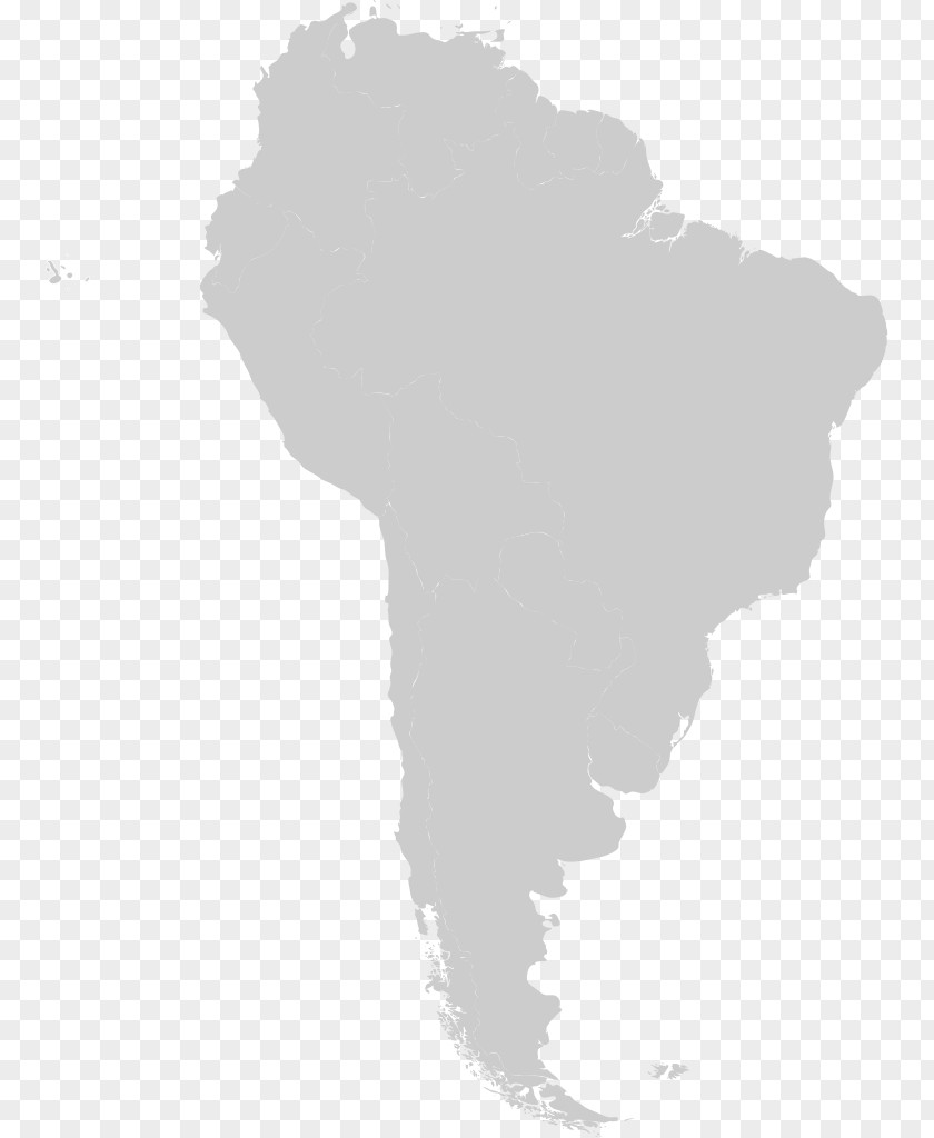 United States South America Latin Map PNG