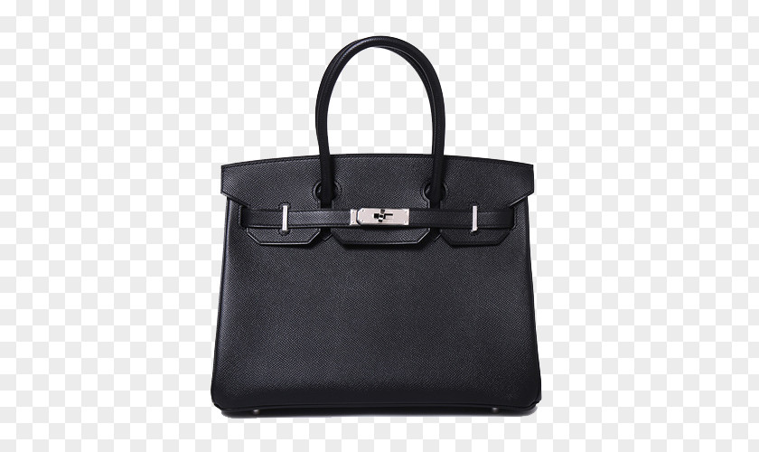 Black Women's Bag Chanel Hermxe8s Birkin Handbag PNG