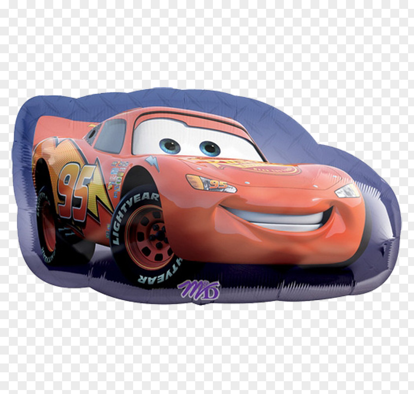 Car Lightning McQueen Cars Balloon Mater PNG