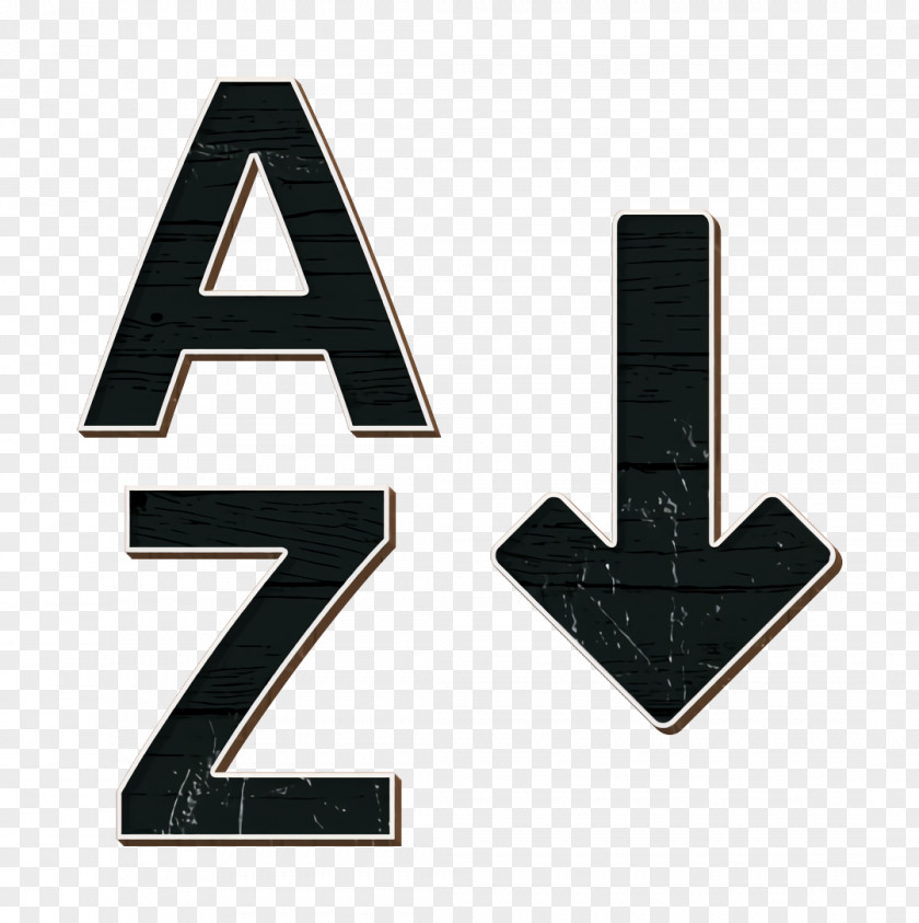 Metal Symbol Ascending Icon Az Filters PNG