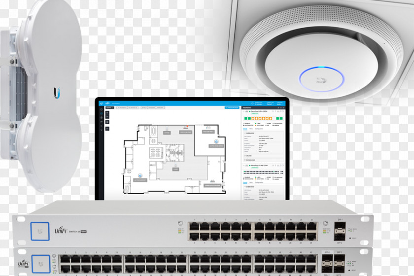 Wireless LAN Ubiquiti Networks UniFi AP Power Over Ethernet Network Switch Access Points PNG