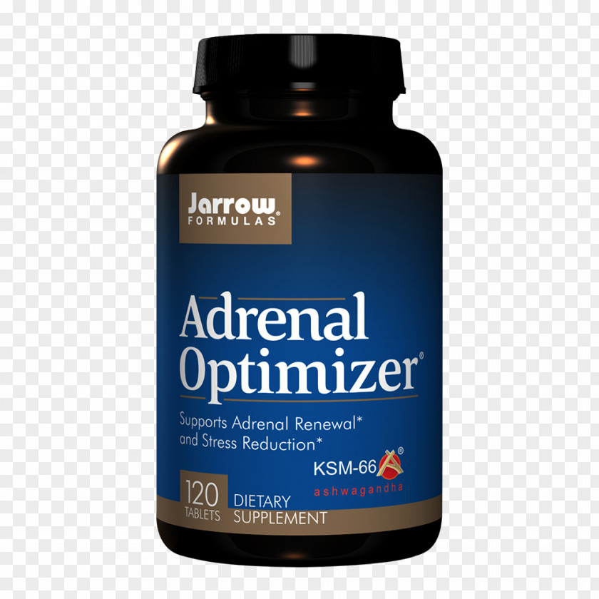 Dietary Supplement Jarrow Adrenal Gland Medium-chain Triglyceride Vitamin PNG