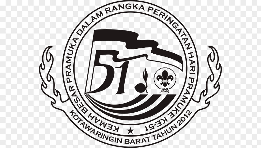 Logo Karang Taruna Kwartir Cabang Gerakan Pramuka Indonesia Camping PNG