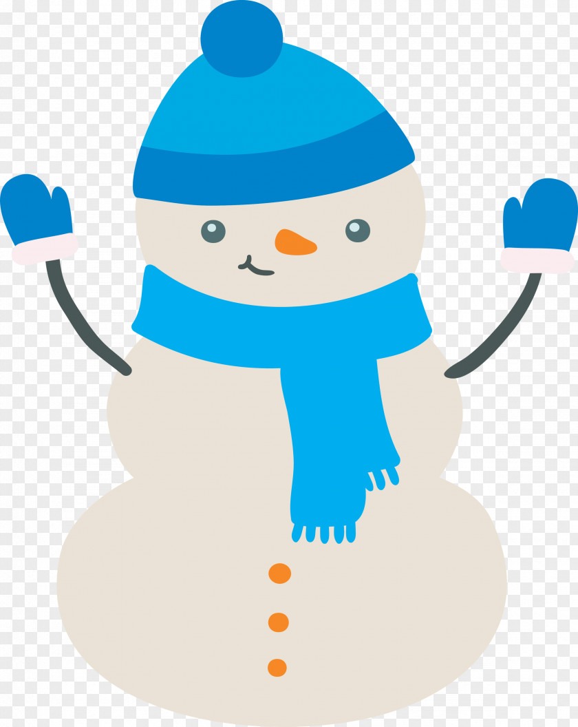 Snowman Winter Christmas PNG