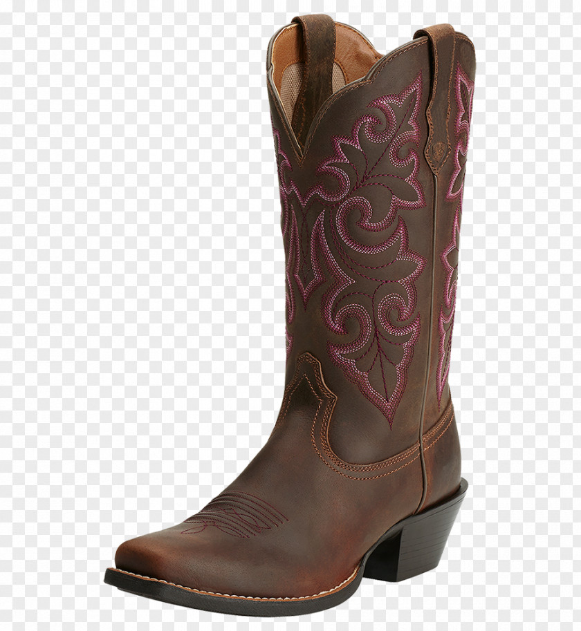 Boot Cowboy Ariat Justin Boots Shoe PNG