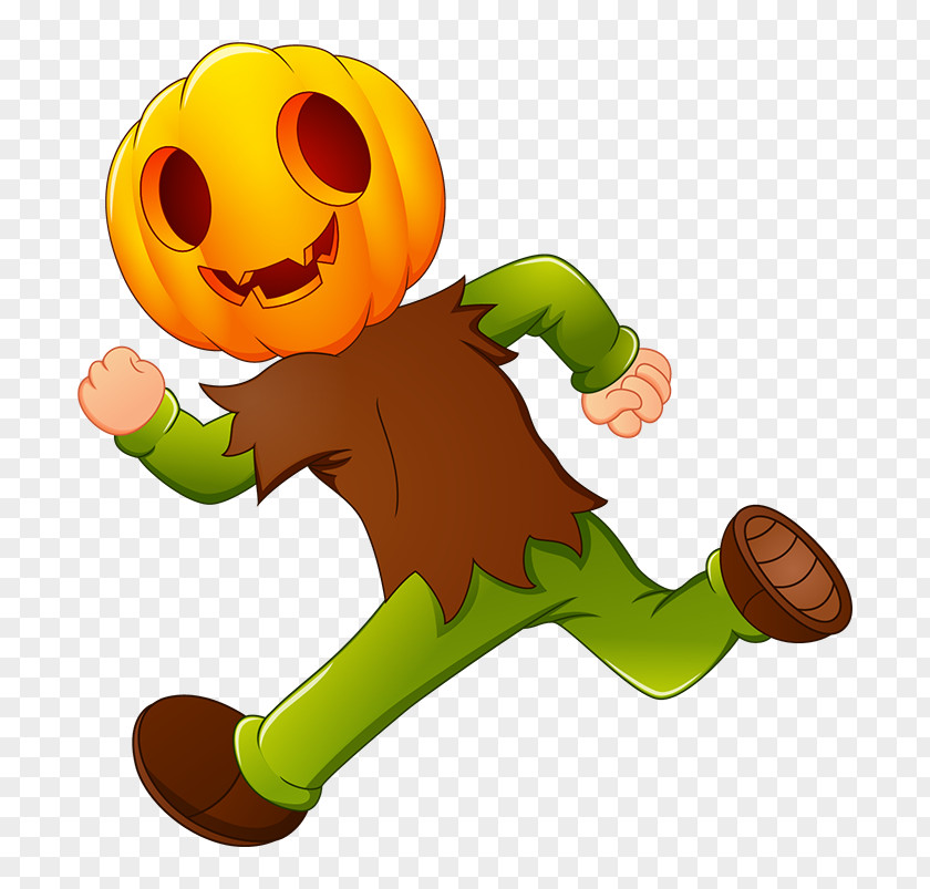 Human Pumpkin Illustration Image PNG