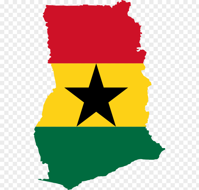 Mw Cliparts Flag Of Ghana World Map PNG