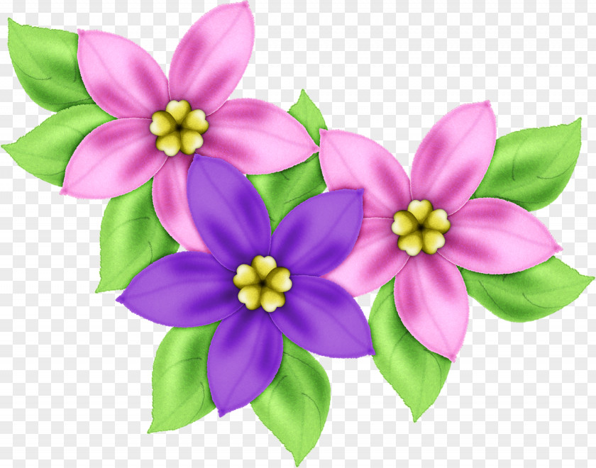 Okra Flower Art Scrapbooking Clip PNG