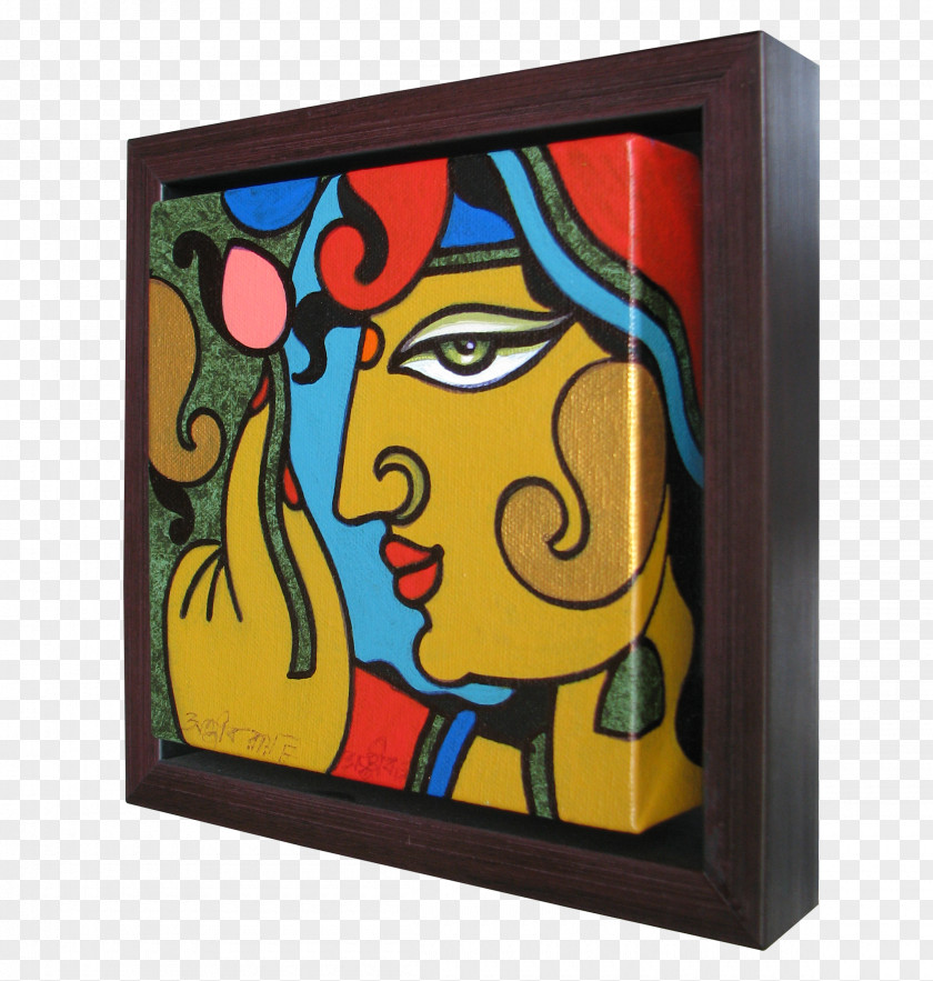 Acrylic Paint Modern Art Visual Arts Picture Frames PNG