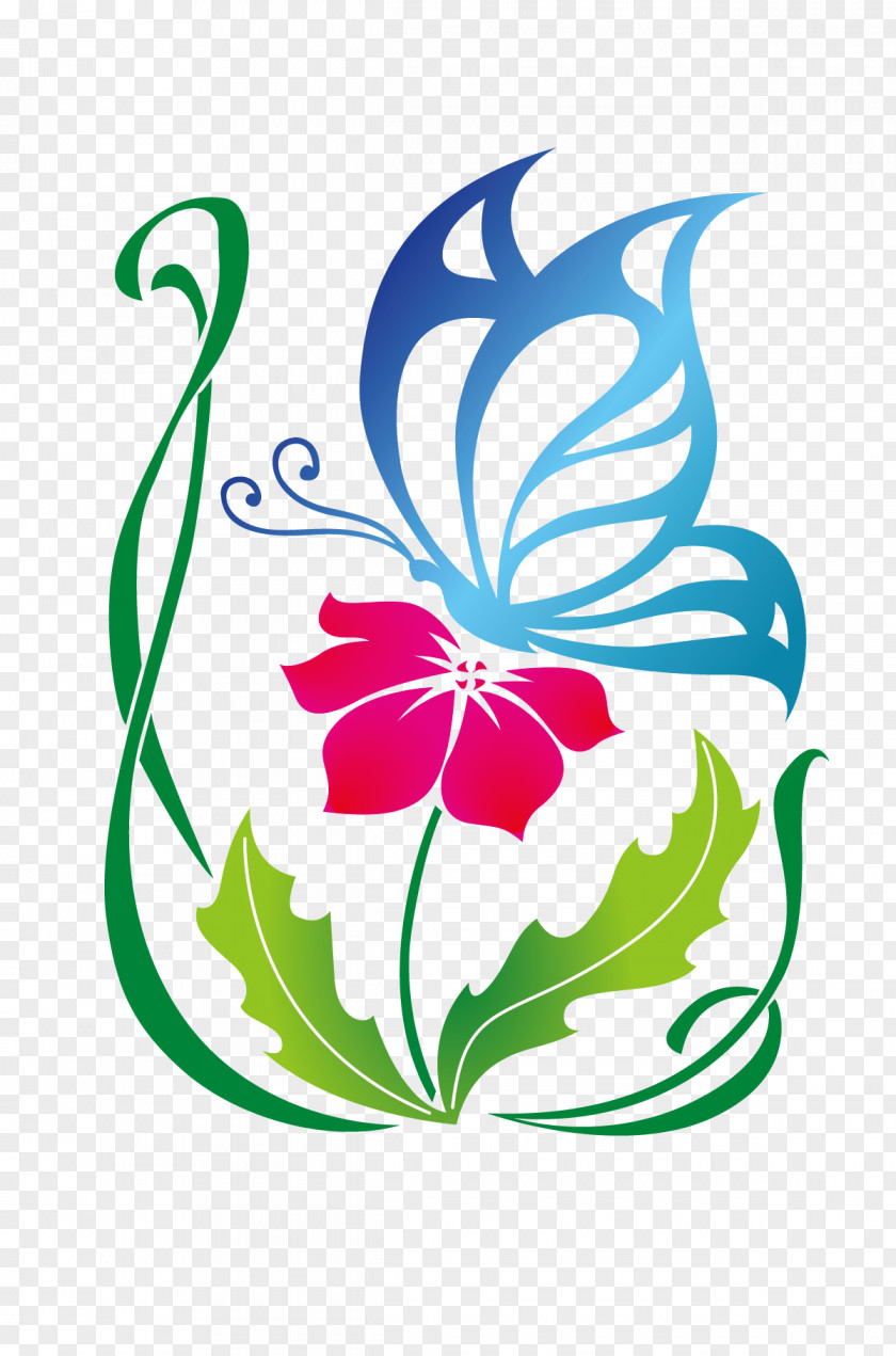 Free Vector Floral Tattoo Tribe Clip Art PNG