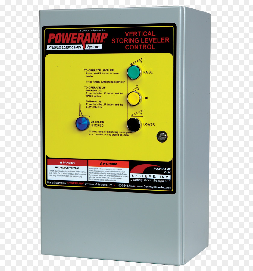 Press Button Loading Dock Mechanical System Hydraulics PNG