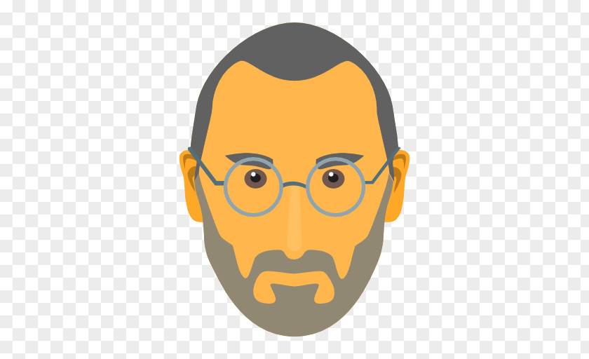 Steve Jobs ICon: Apple PNG