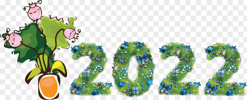 2022 New Year Happy PNG