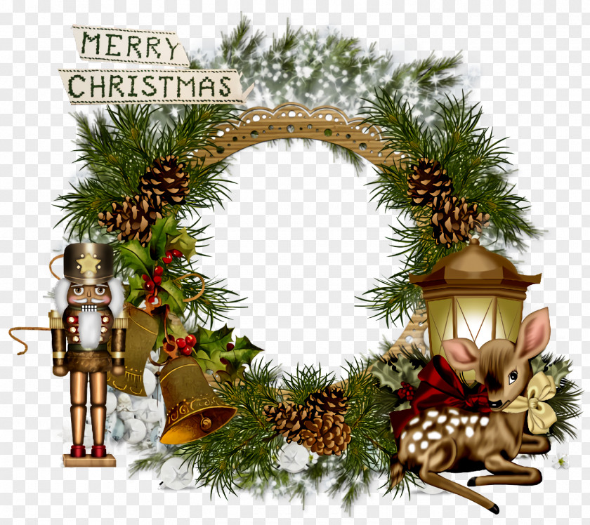 Architecture Branch Christmas Frame Border Decor PNG