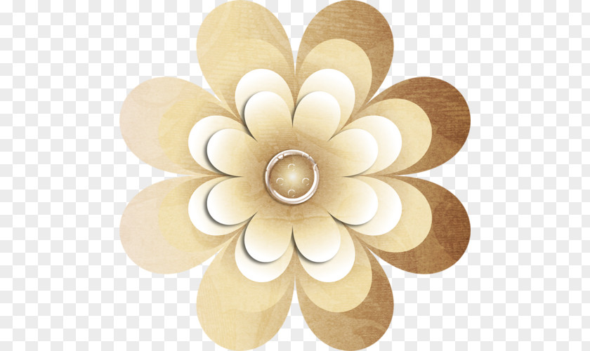 Blooss Coffee Petal Cut Flowers PNG