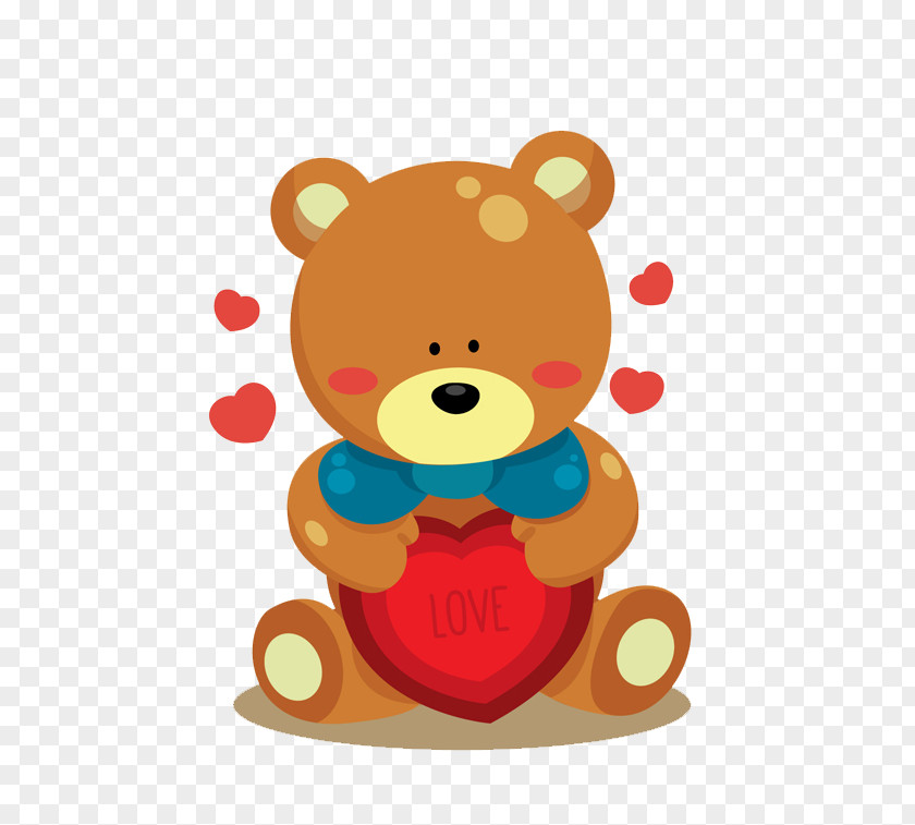 Cartoon Love Doll Hold Bear Vector Valentines Day Poetry Boyfriend Romance Husband PNG