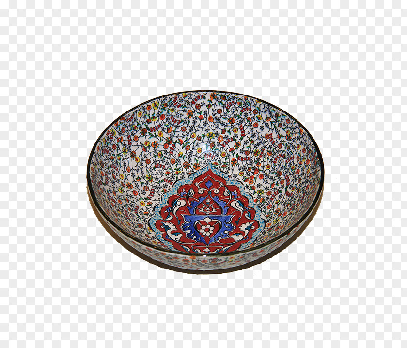 Design Ceramic Plate Floral Bowl PNG