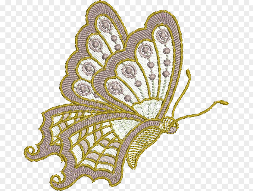 Embroidery Butterfly Machine Embroider Now PNG