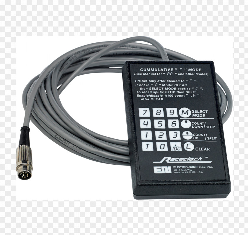 Laptop AC Adapter Numeric Keypads Electrical Cable PNG
