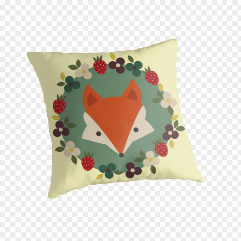 Mr Fox Throw Pillows Duvet Cushion Bed PNG