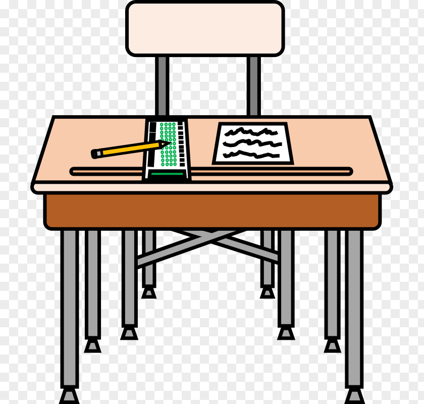 Ready Cliparts Table Student Desk Clip Art PNG