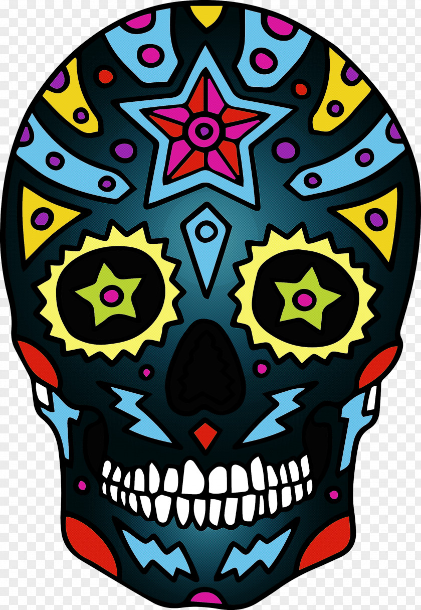 Skull Mexico Cinco De Mayo PNG