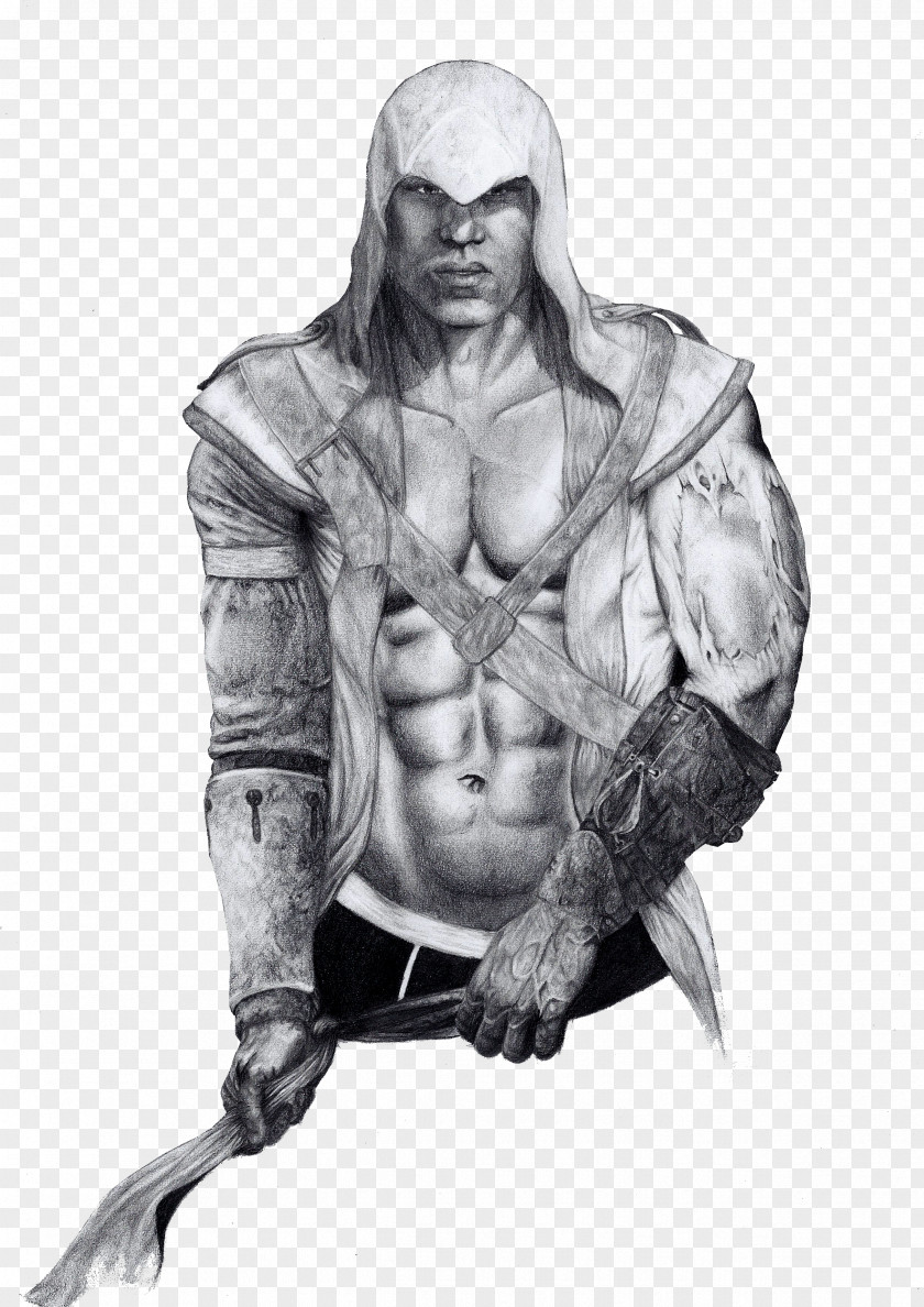 Assassin's Creed III IV: Black Flag Edward Kenway Connor Sketch PNG