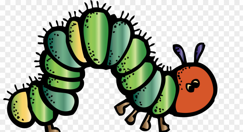 Cartoon Caterpillar The Very Hungry Butterfly Drawing Clip Art PNG