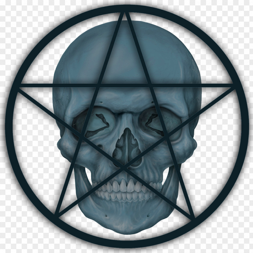 Death Head Skull Symbol Font PNG