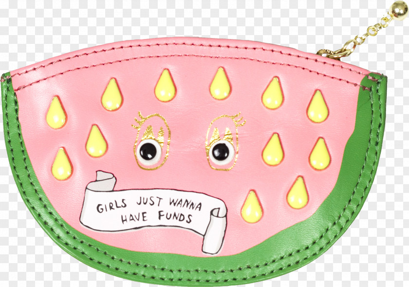Order Moon Melon Coin Purse Handbag Pink M PNG