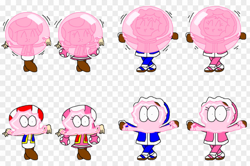 Pink Chewing Gum Toadette Drawing DeviantArt Ice Climber PNG