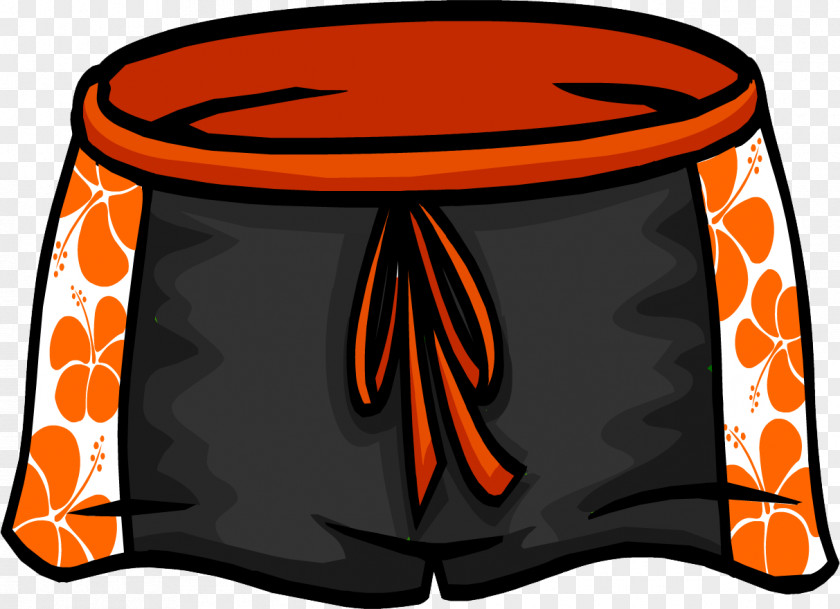 School Shorts Hawaii Clip Art Image PNG