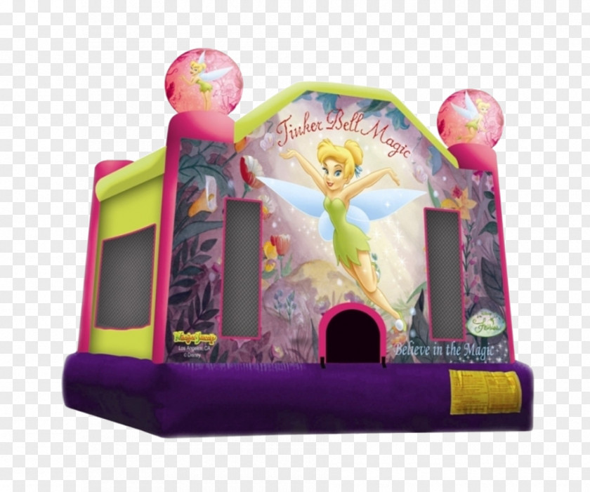 Tinker Bell Sydney Jumping Castle Hire Inflatable Bouncers Disney Fairies PNG
