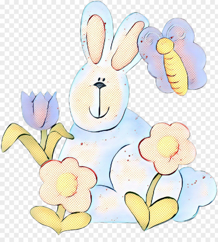 Easter Bunny Hare Clip Art Illustration PNG