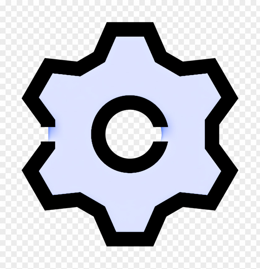 Gear Icon UI Settings PNG