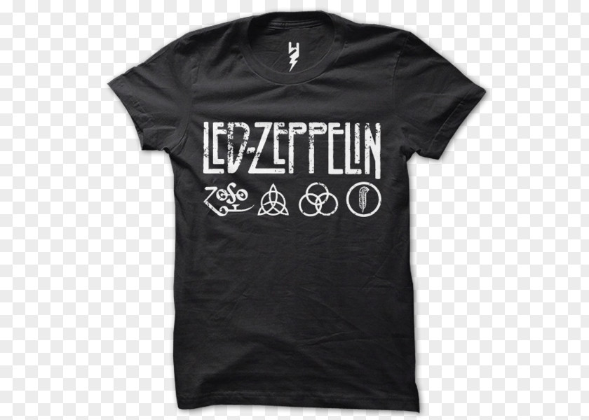 Led Zeppelin T-shirt Infowars.com Clothing Passform PNG