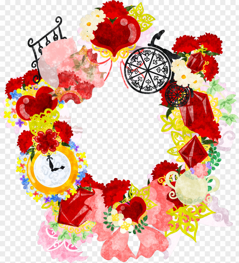 Mothers Day Wreath Illustration Royalty-free Photography Image Euclidean Vector PNG
