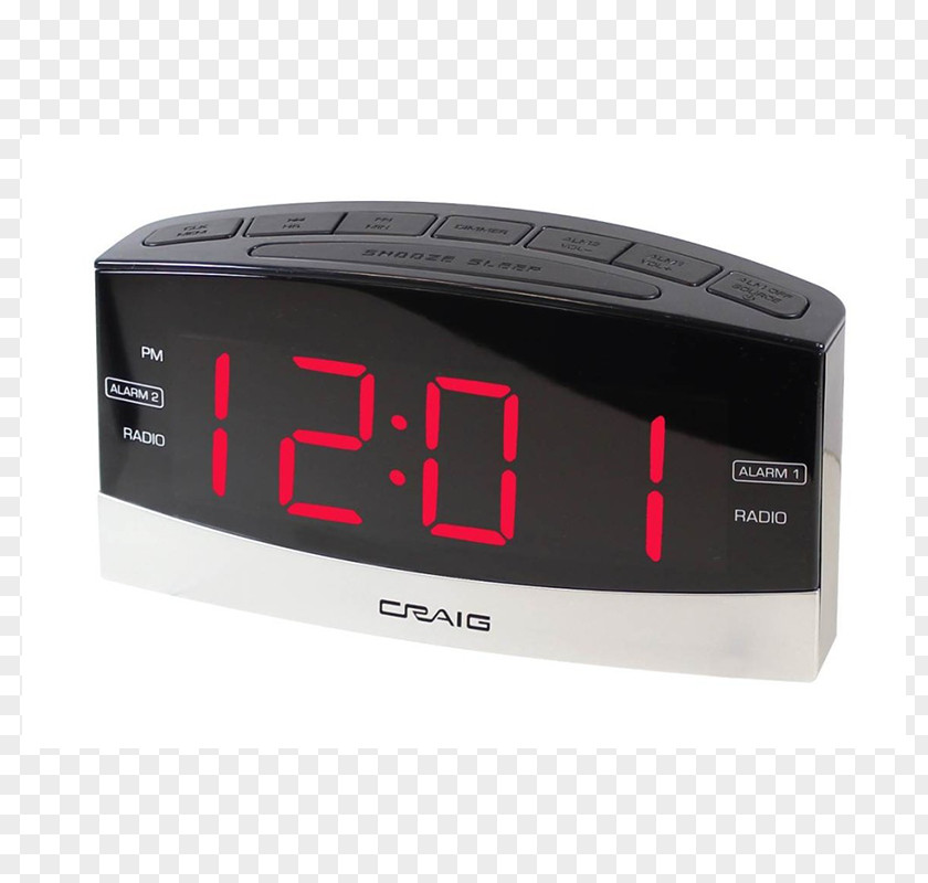 Alarm Clock Clocks Radio Digital PNG