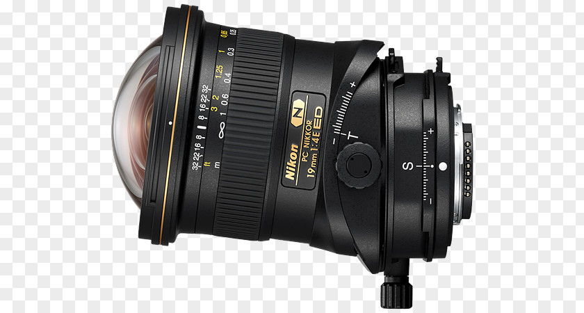 Camera Lens Nikon PC-E Nikkor 24mm F/3.5D ED Perspective Control Tilt–shift Photography PNG