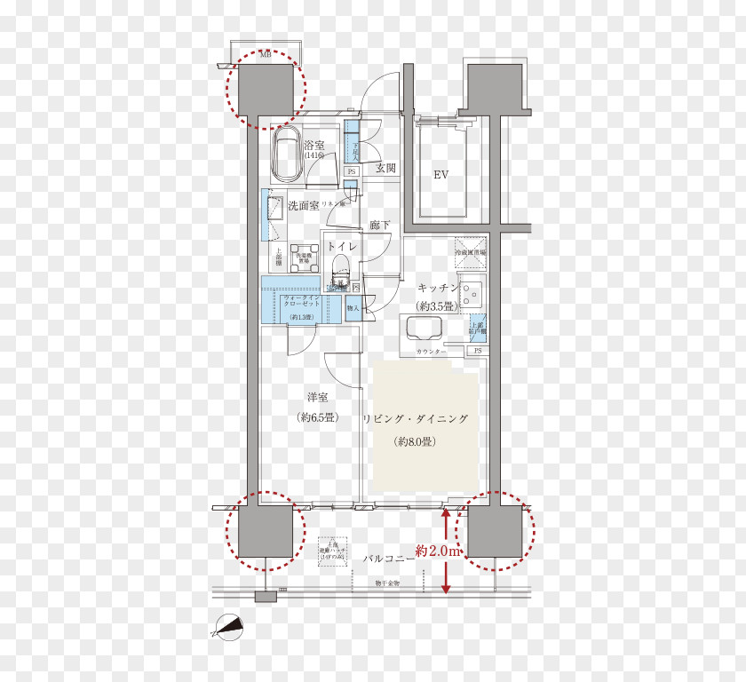 Design Floor Plan House プライムパークス品川シーサイド ザ・レジデンス PNG