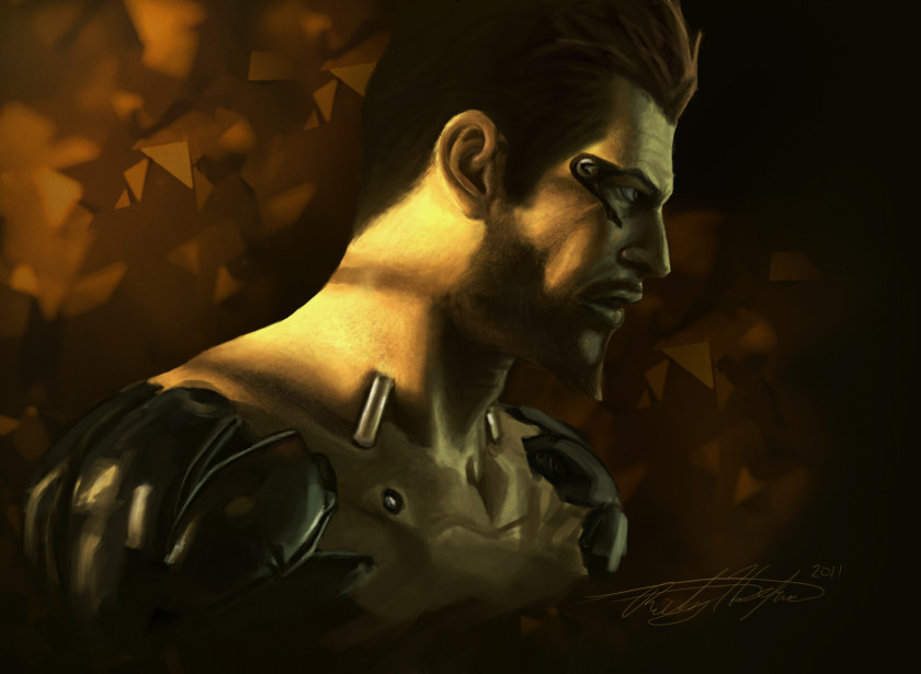 Deus Ex Ex: Human Revolution Fan Art Rick Hefner DeviantArt PNG