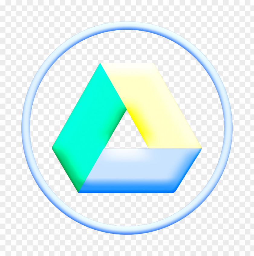 Electric Blue Logo Drive Icon Gdrive Google PNG
