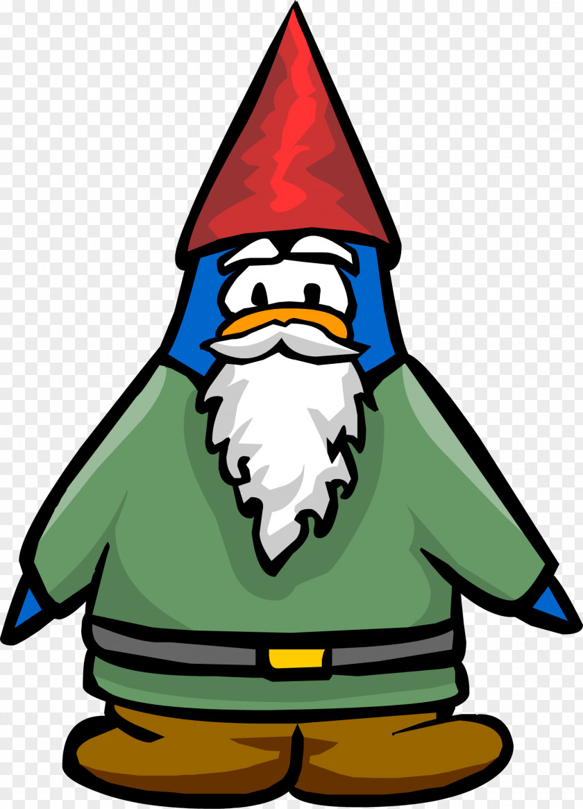 Penguin Club Garden Gnome PNG