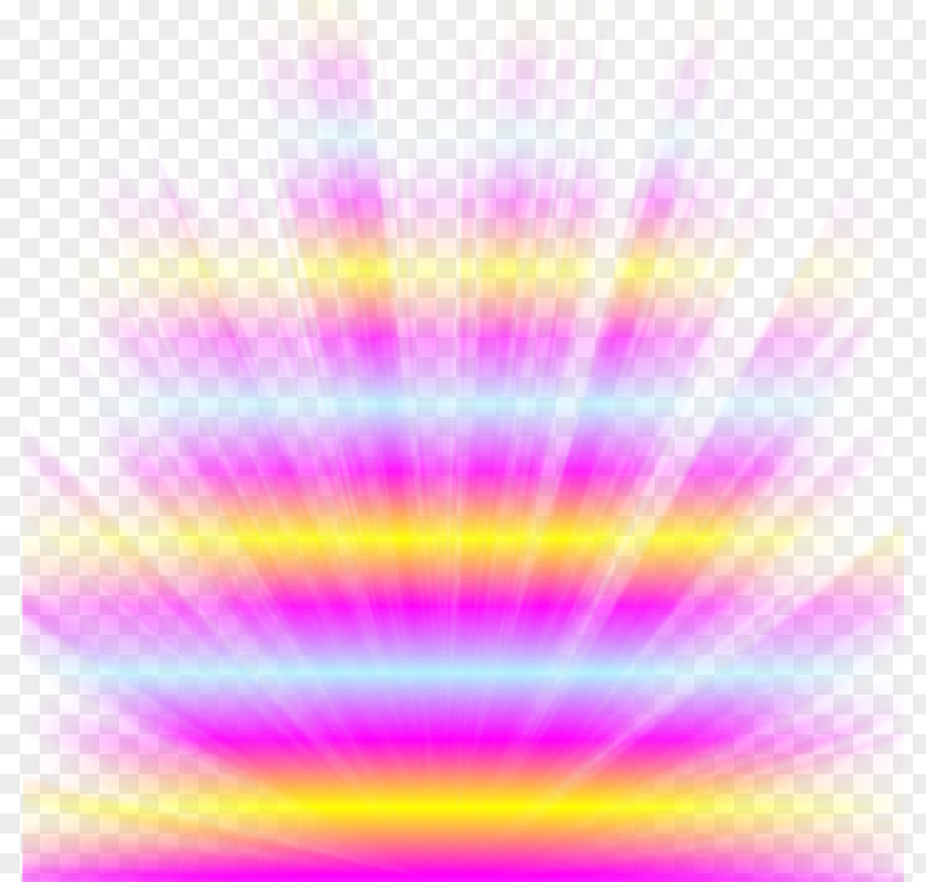 Color Explosion Glow PNG