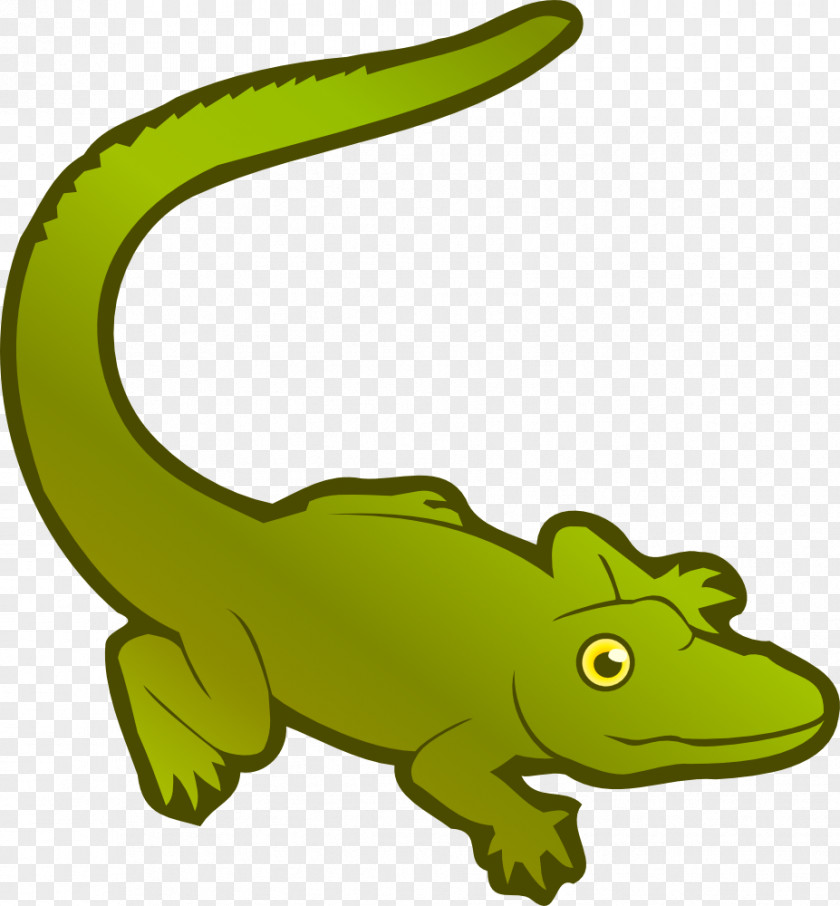 Crocodile Gharial Clip Art PNG