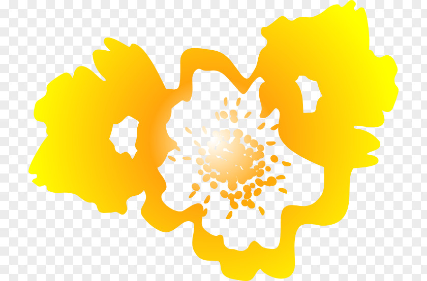 Doodles Flower Floral Design Petal Yellow PNG