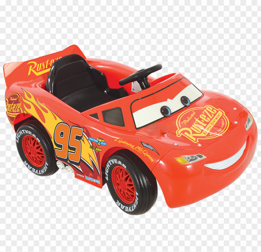 Lightning McQueen Cars Battery Charger PNG