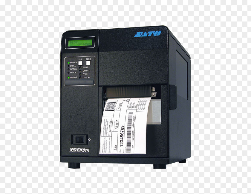 Printer Thermal Printing Label Barcode Dots Per Inch PNG